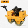 FYL-S600CS 600kg Capacidad de caminar detrás del compactador de rodillos vibradores de doble tambor